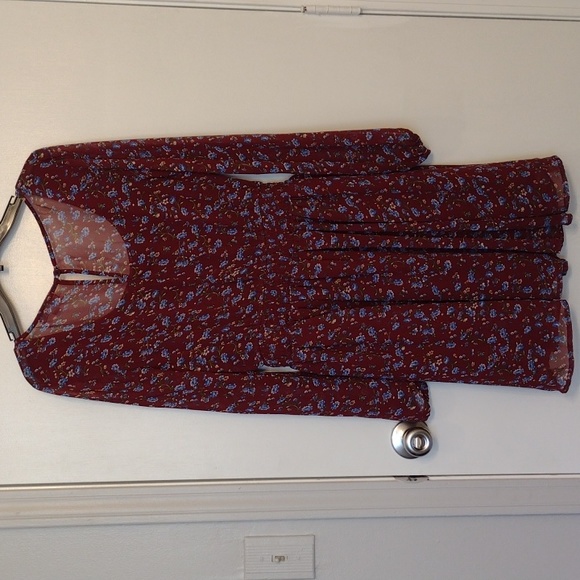 Delia's Long Sleeve Fall Dress size Small - Picture 9 of 16